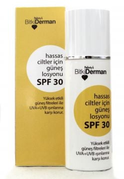 Hassas Ciltler için Güneş Losyonu SPF 30